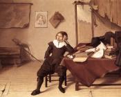 让达维德兹德希姆 - Student in his Study